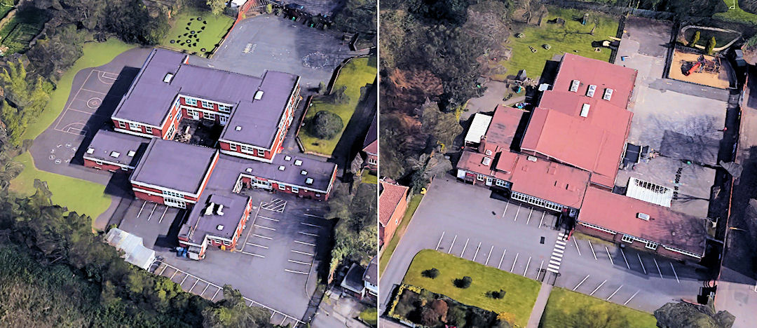 SS Mary and John school sites (c) Google Maps